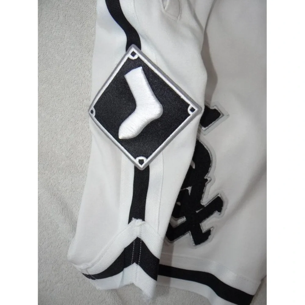 Pro‎ Standard Chicago White Sox Men XL White Black Mesh Athletic Shorts MLB